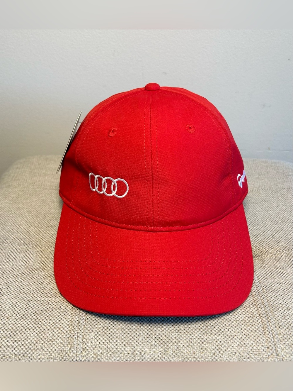 Taylormade Audi Golf Hat Cap Embroidered Adjustable Canvas New With Tags